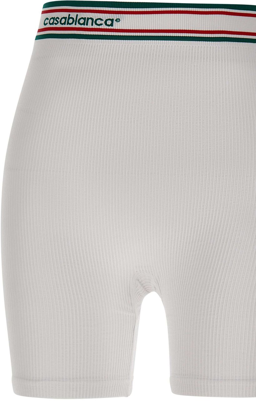 Casablanca Shorts White Wit