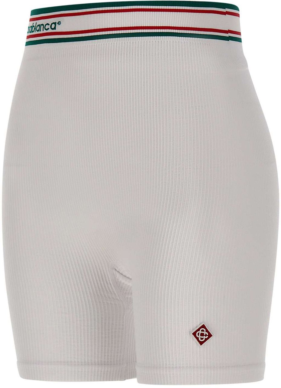 Casablanca Shorts White Wit
