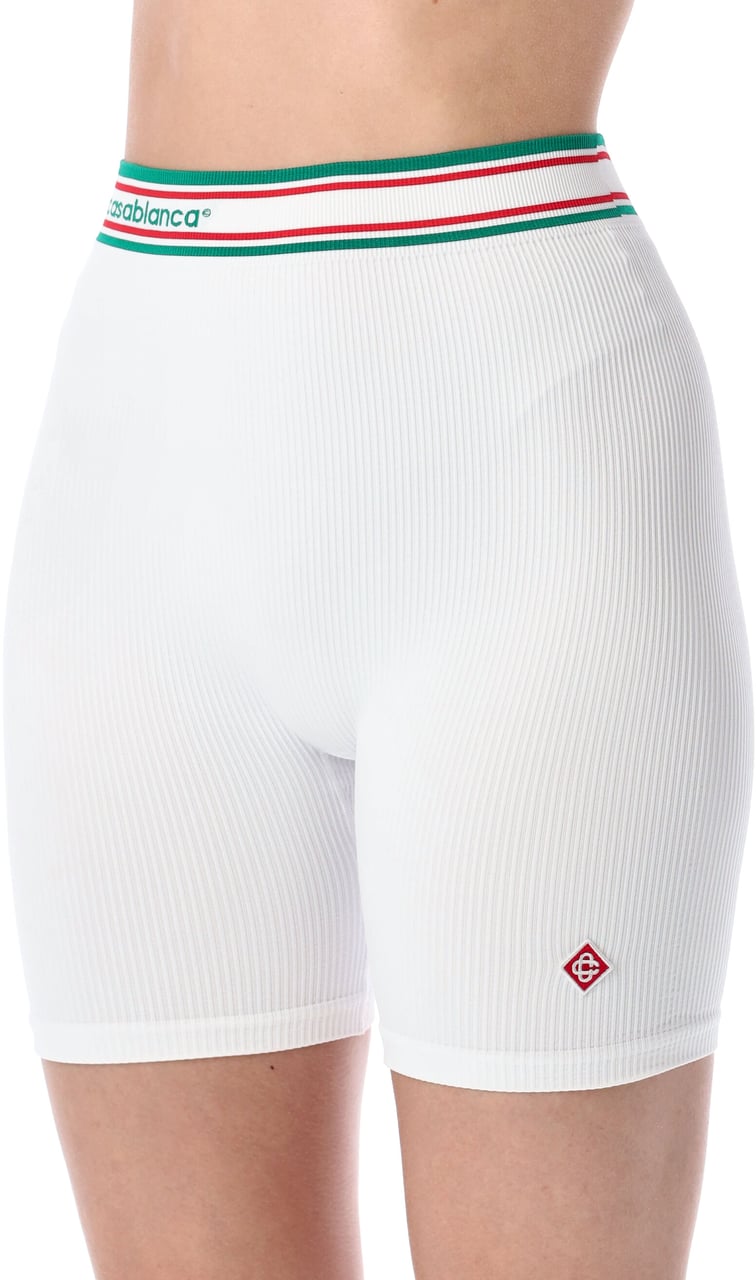 Casablanca Casablanca Seamless Tennis shorts Wit