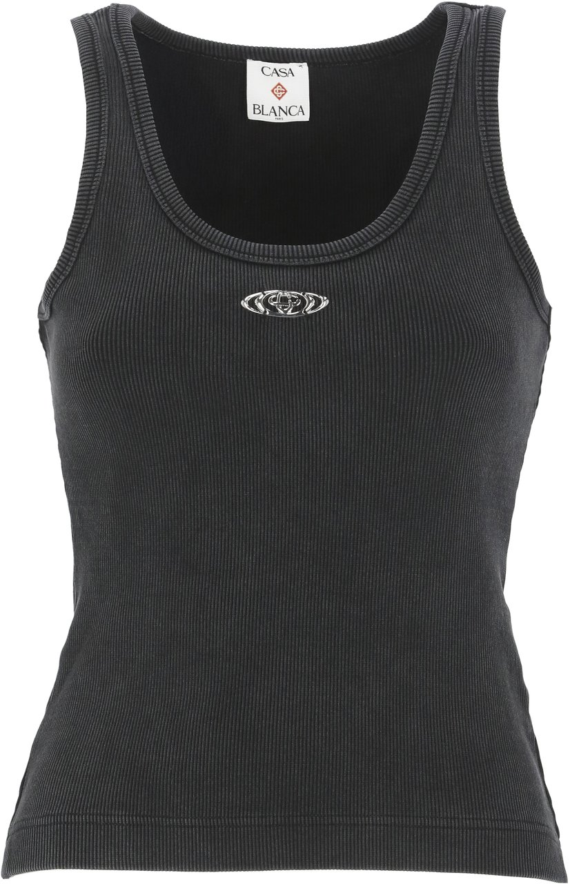 Casablanca Top Black Zwart