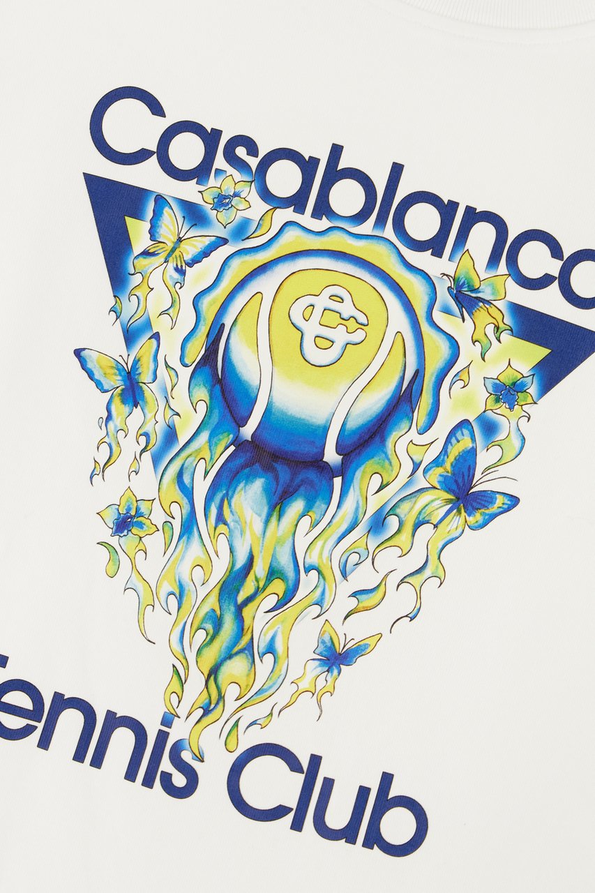 Casablanca Casablanca White cotton t-shirt Wit