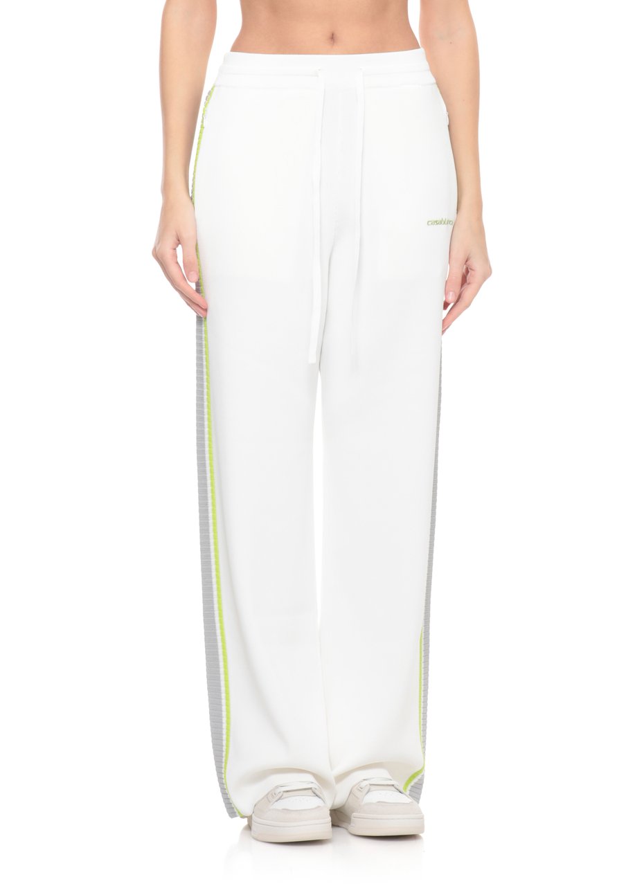 Casablanca Trousers White Wit