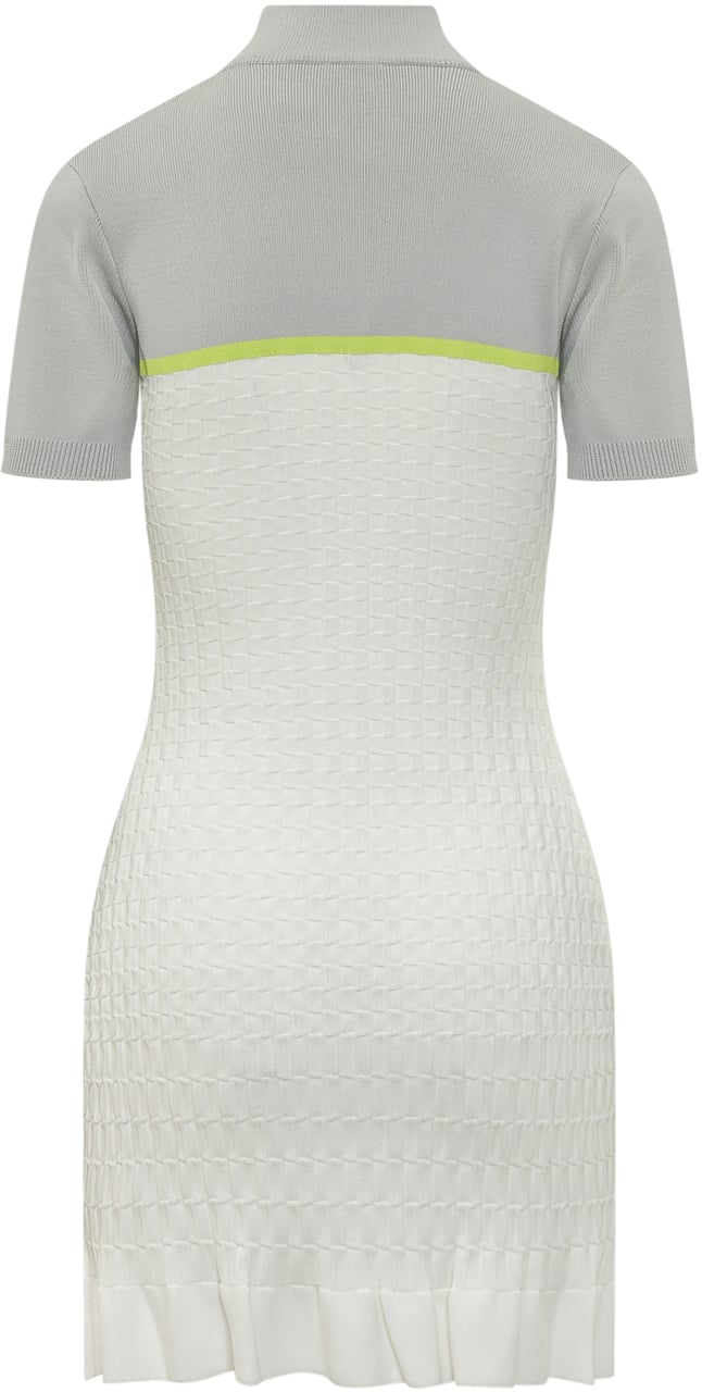 Casablanca TENNIS POLO DRESS Wit