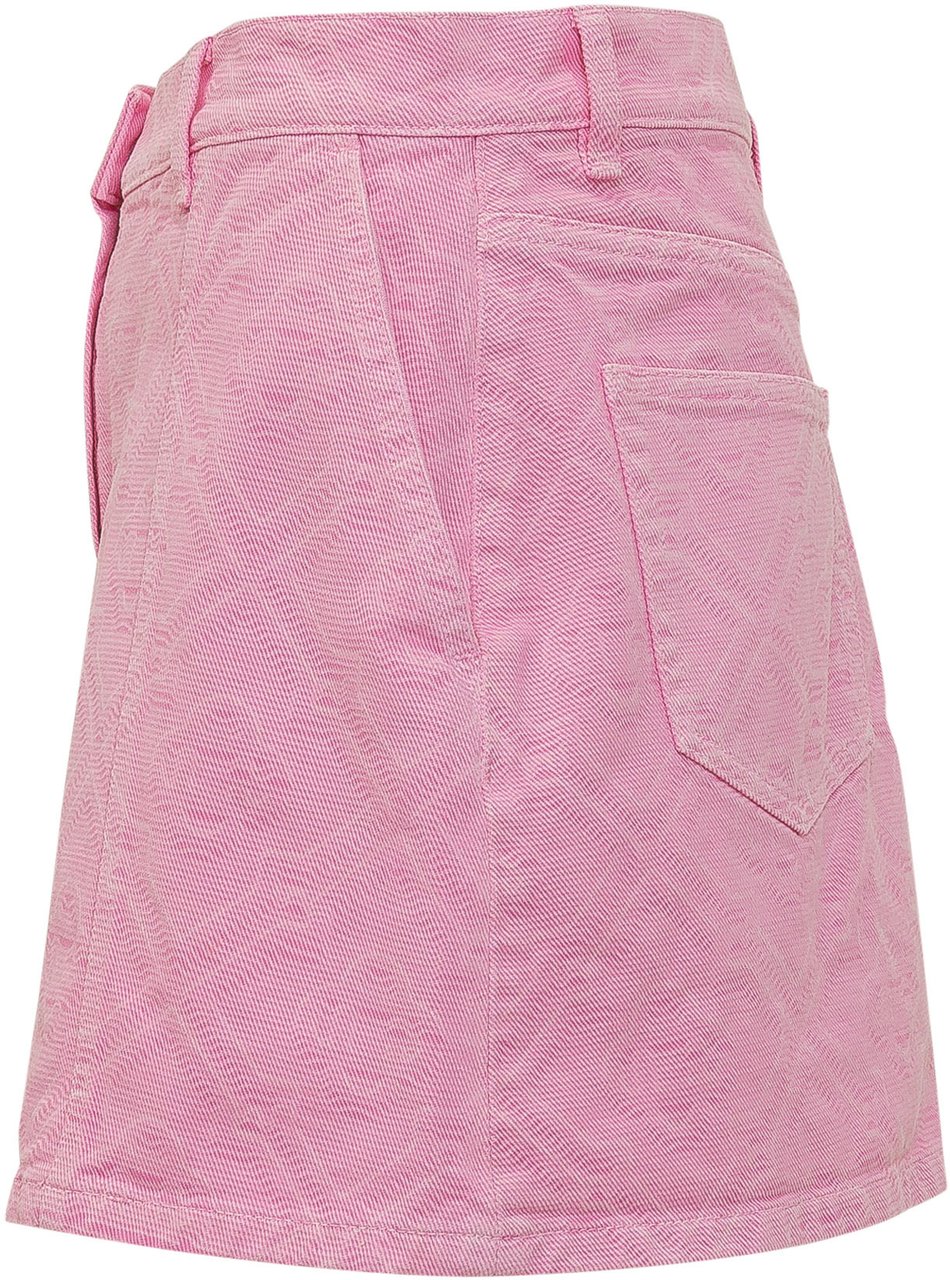 Casablanca MONOGRAM DENIM SKIRT Roze