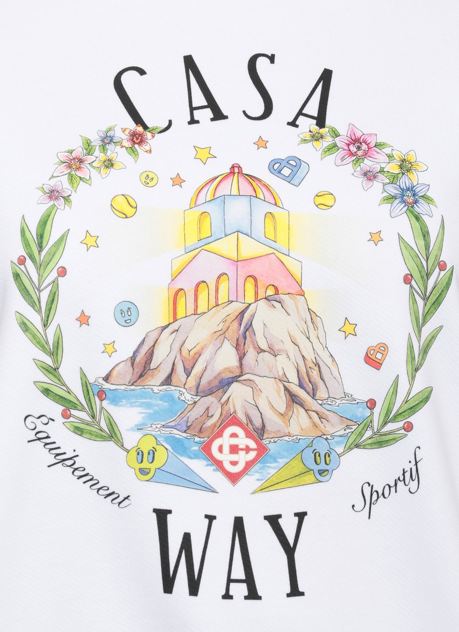 Casablanca Sweaters White Wit