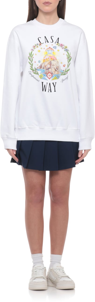 Casablanca Sweaters White Wit
