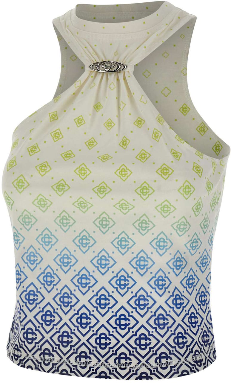 Casablanca Top Multicolour Wit