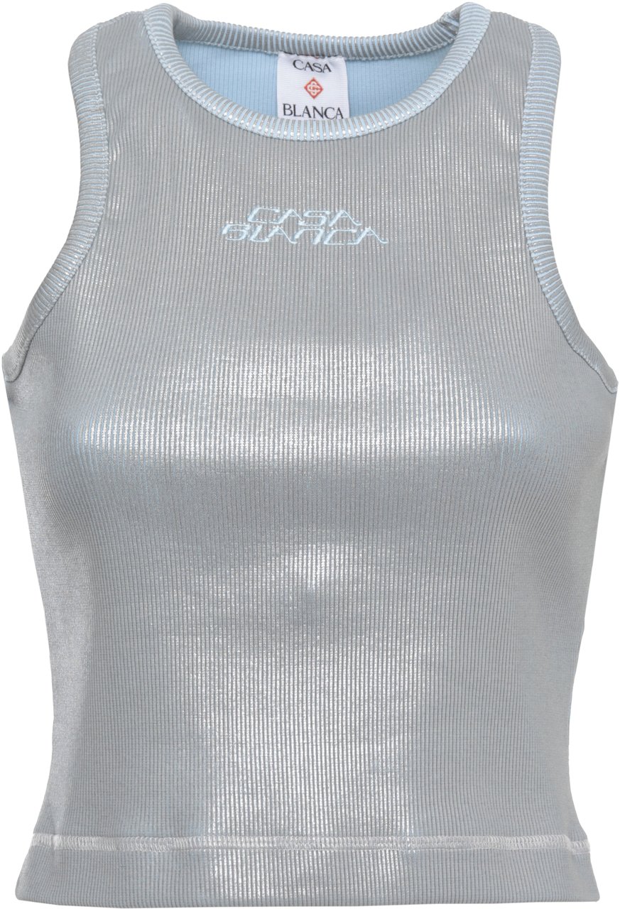 Casablanca Top Silver Zilver