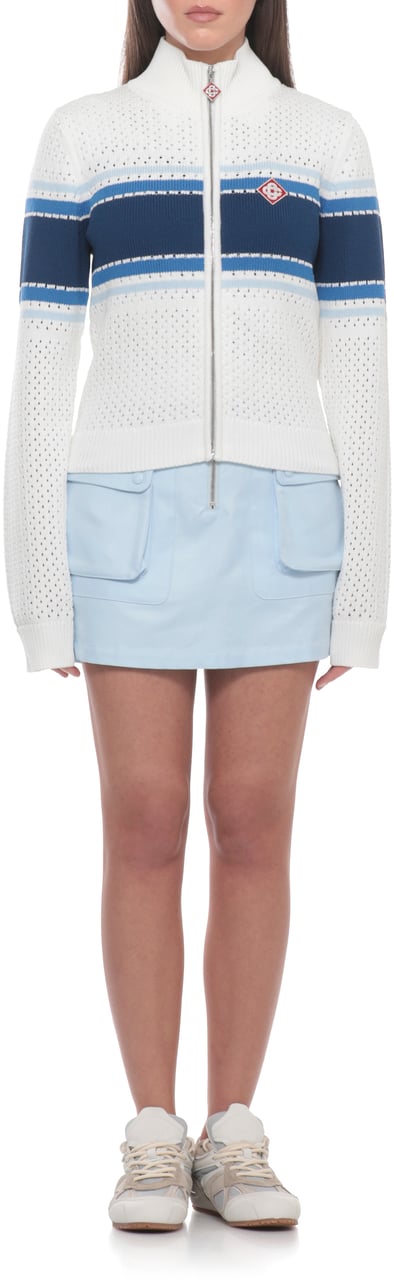 Casablanca Coats Bianco Wit