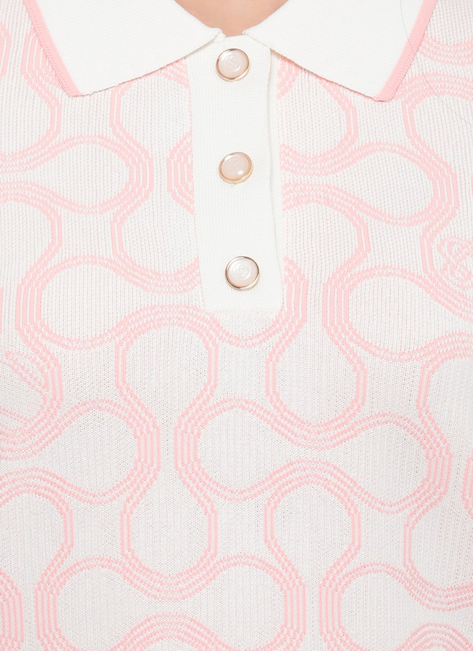 Casablanca T-Shirts And Polos Rosa Wit