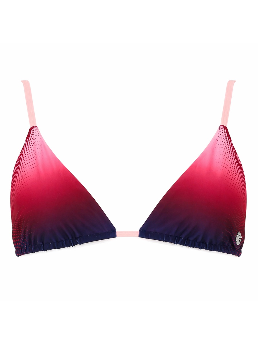 Casablanca Aubergine Gradient Clasp Bikini Rood
