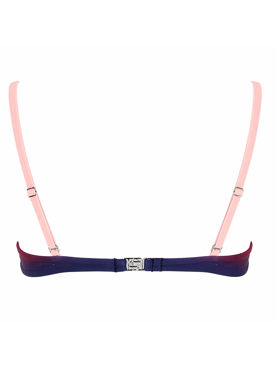 Casablanca Aubergine Gradient Clasp Bikini Rood