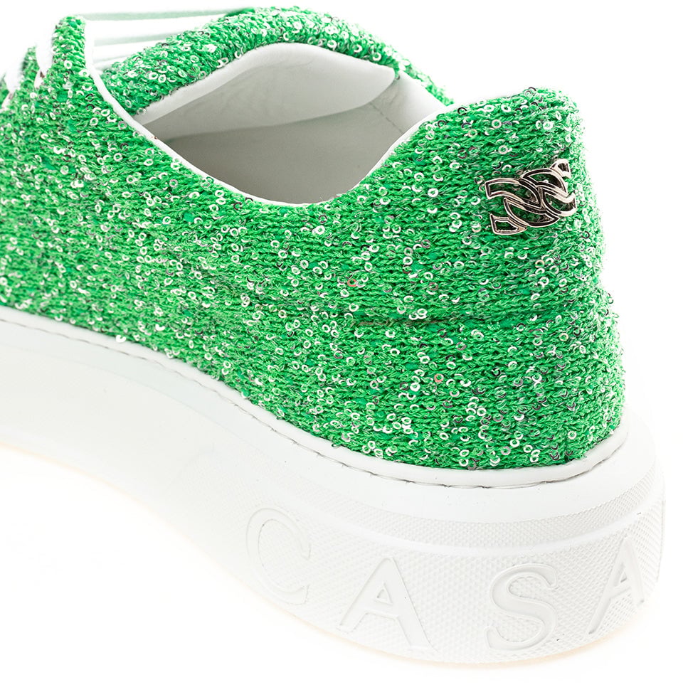 Casadei Sneakers Green Divers