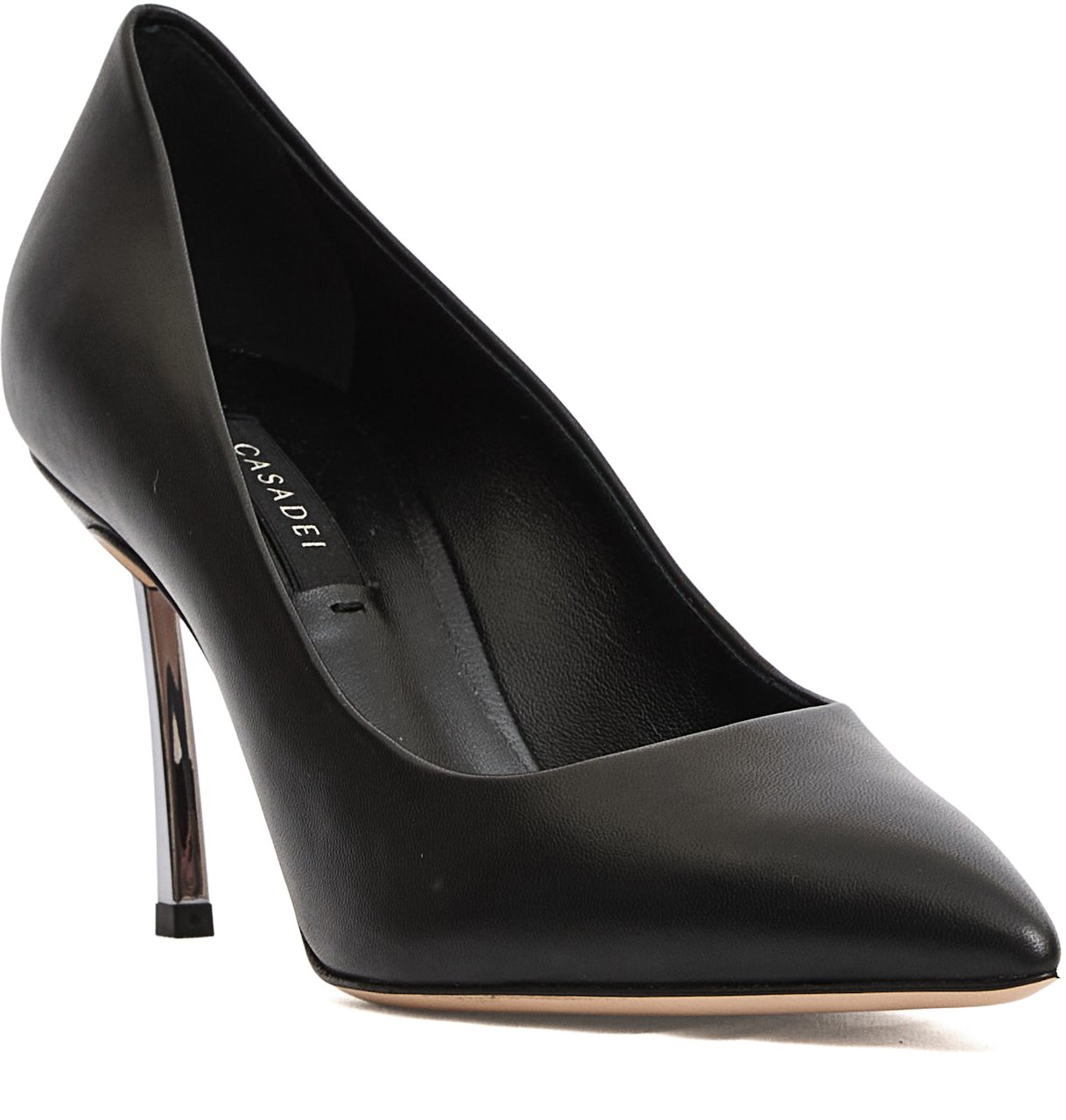 Casadei Pump Blade Pelle Nero Zwart