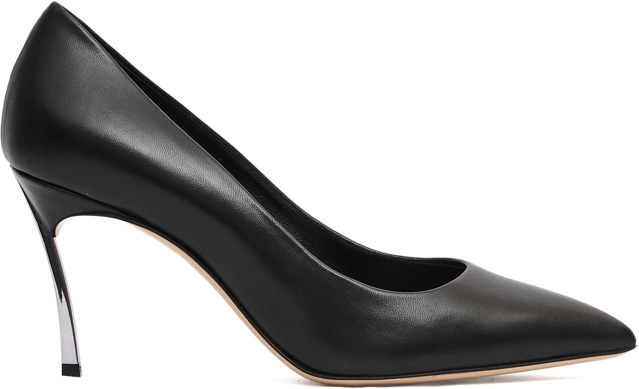 Casadei Pump Blade Pelle Nero Zwart