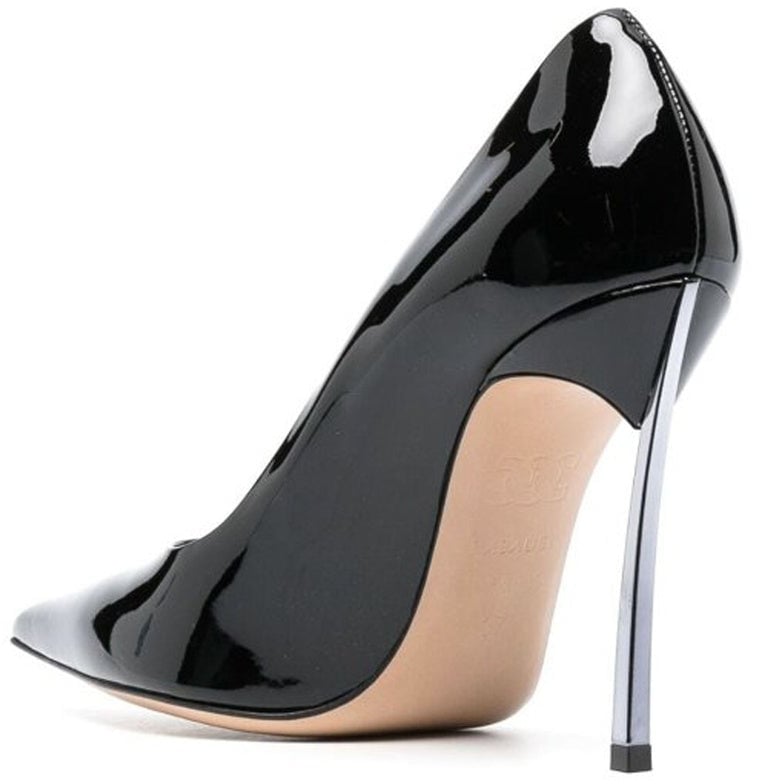 Casadei Casadei Superblade Leather Pumps Zwart