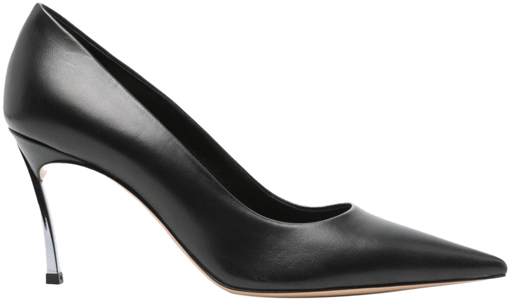 Casadei With Heel Black Zwart