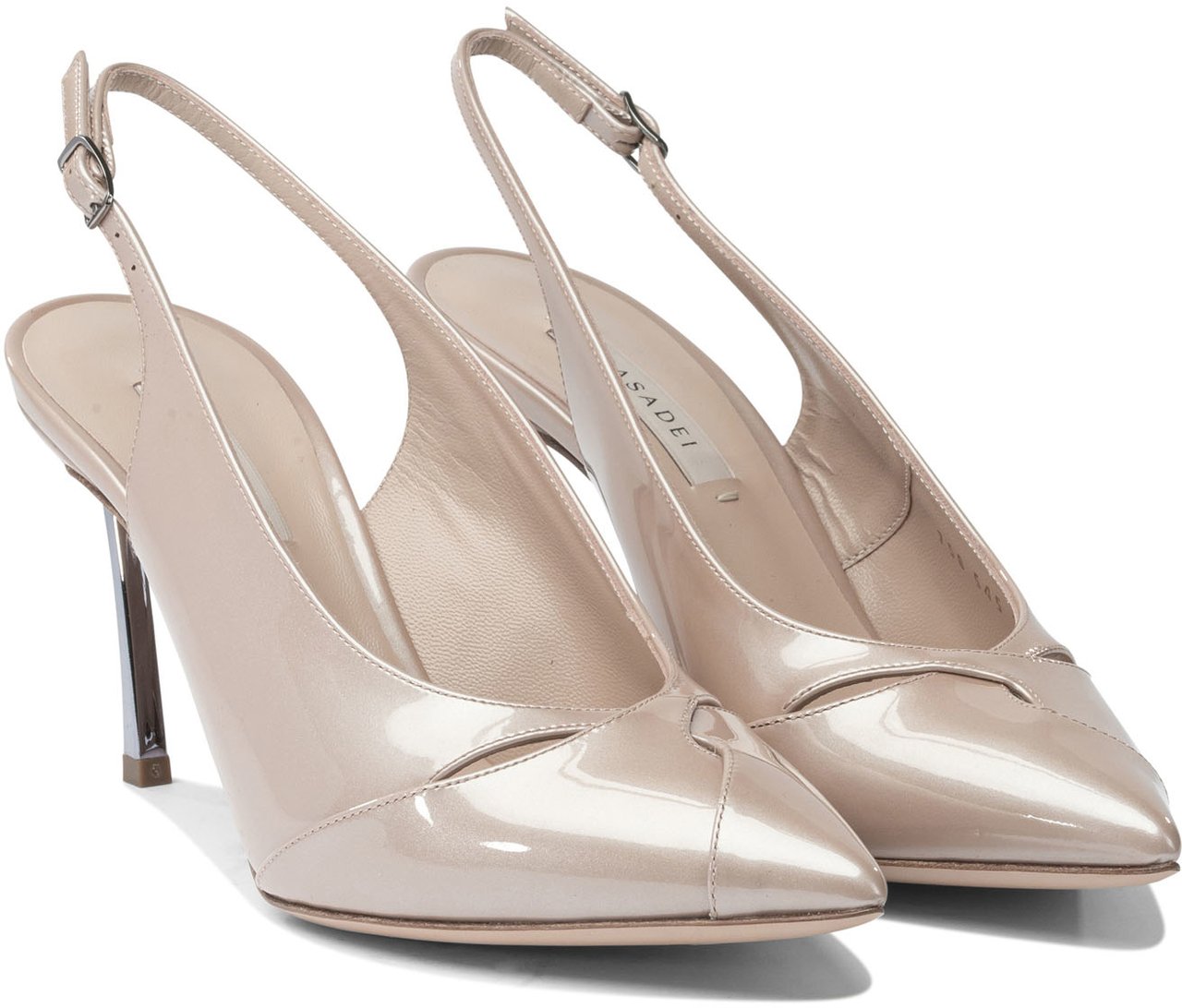 Casadei "Samurai Blade" 80mm Slingback Roze