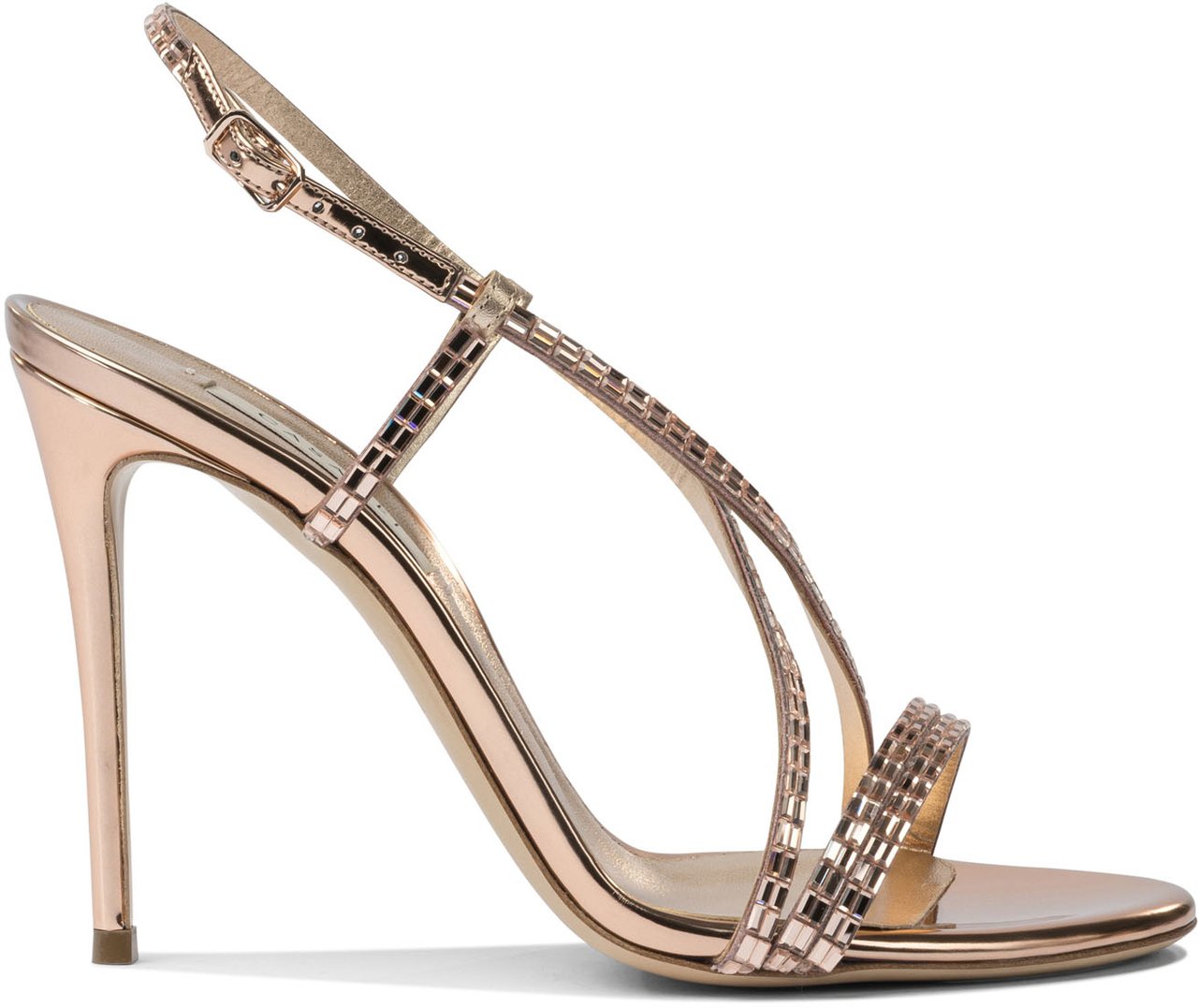 Casadei "Starsway Julia" Heeled sandals Roze