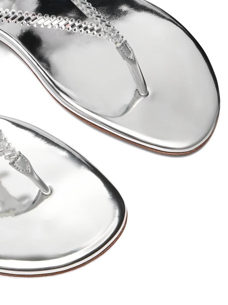 Casadei Sandals Argento Zilver