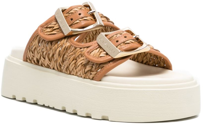 Casadei Sandals Marrone Chiaro Beige