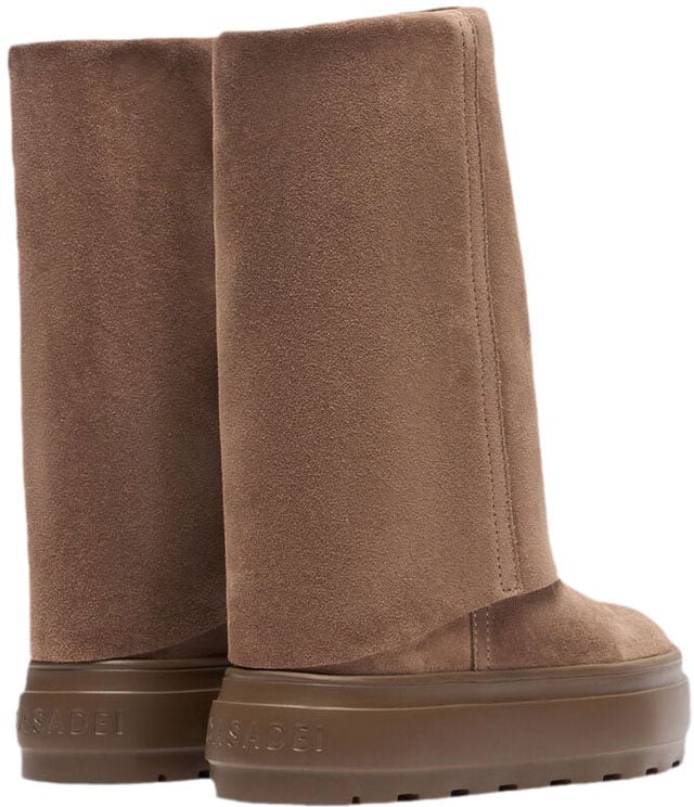 Casadei Boots Beige Beige