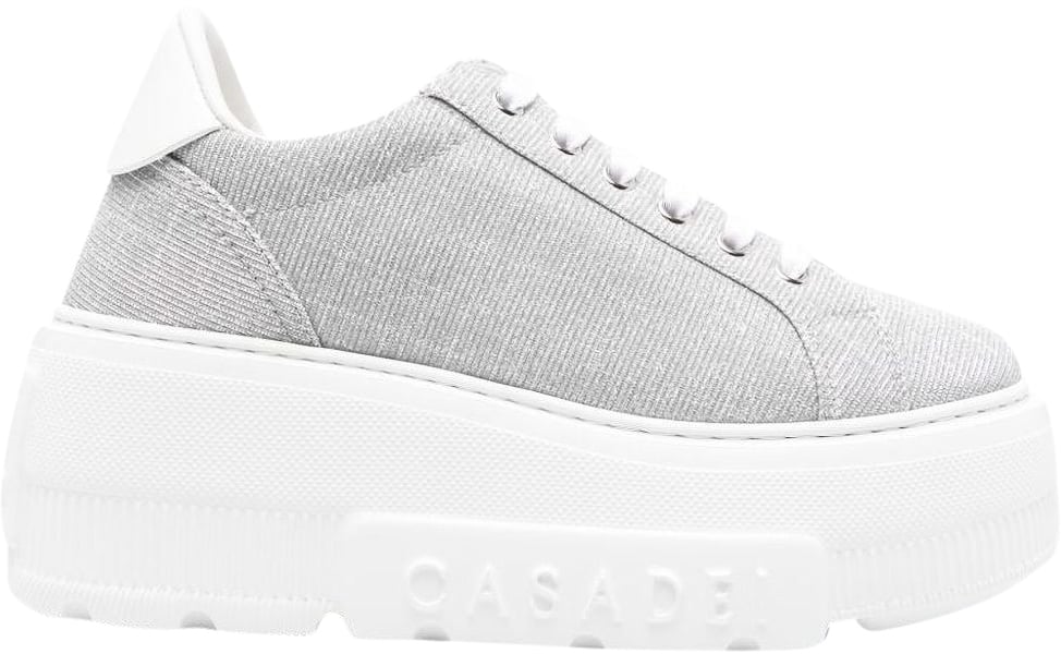 Casadei Sneakers Silver Zilver