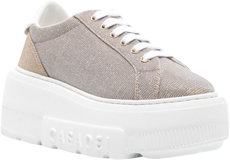 Casadei Sneakers Golden Goud