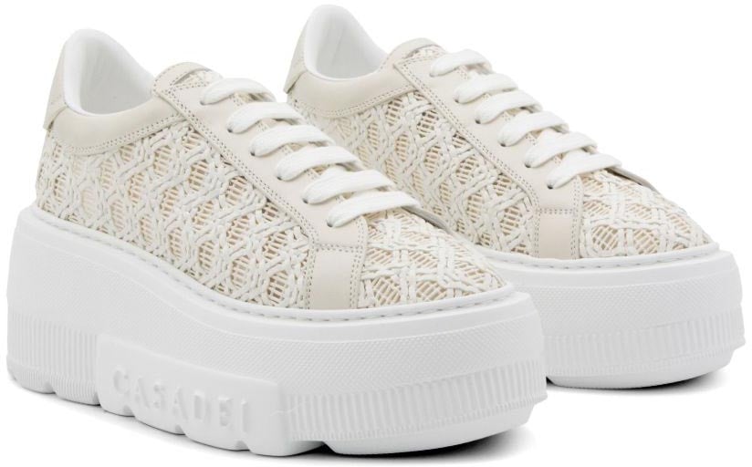 Casadei Sneakers White Wit