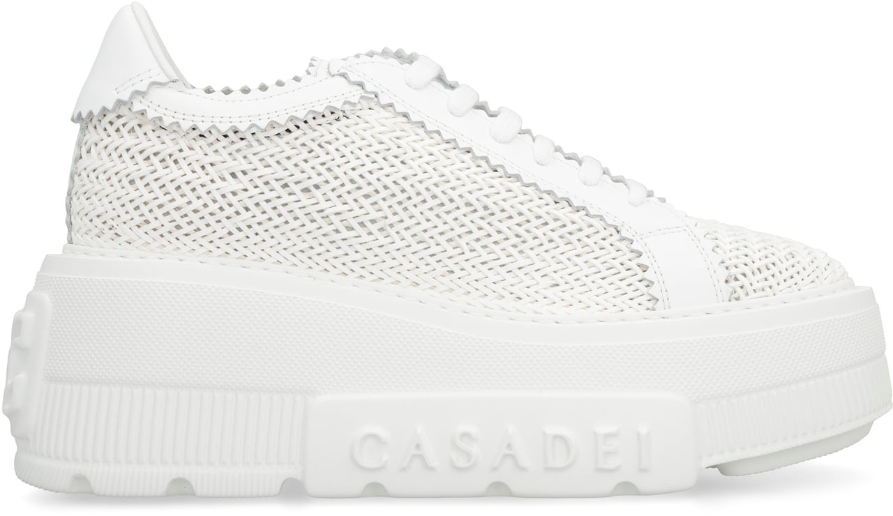 Casadei Hanoi platform sneakers Wit