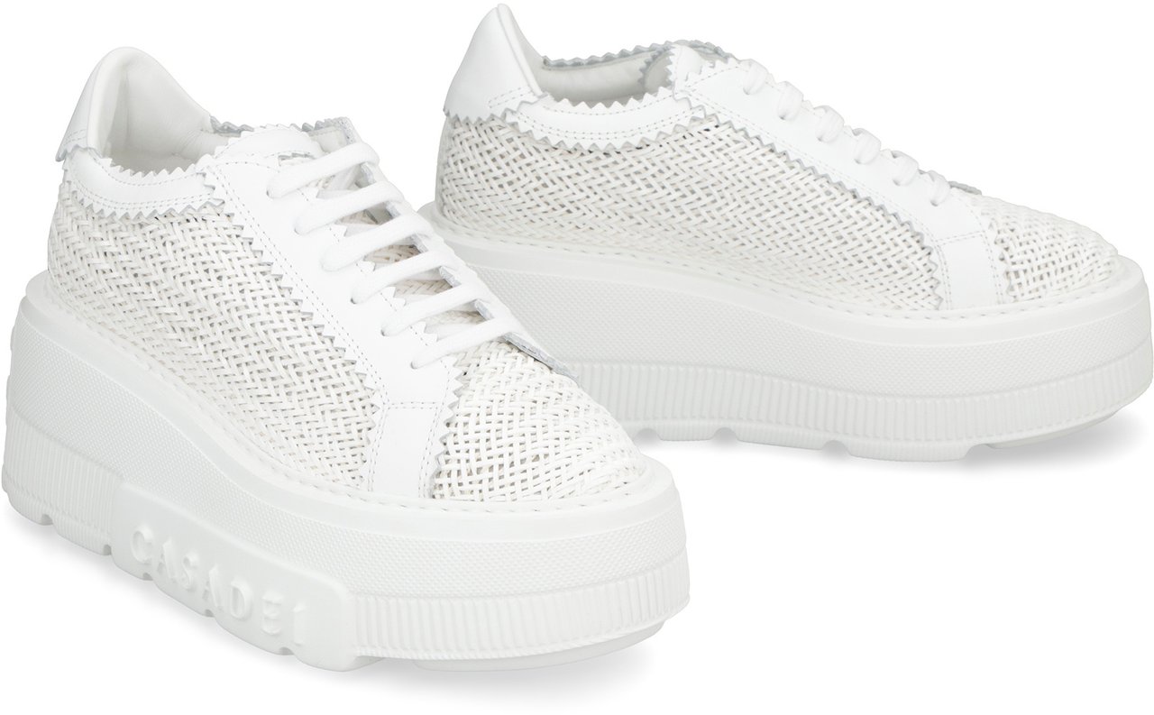 Casadei Hanoi platform sneakers Wit