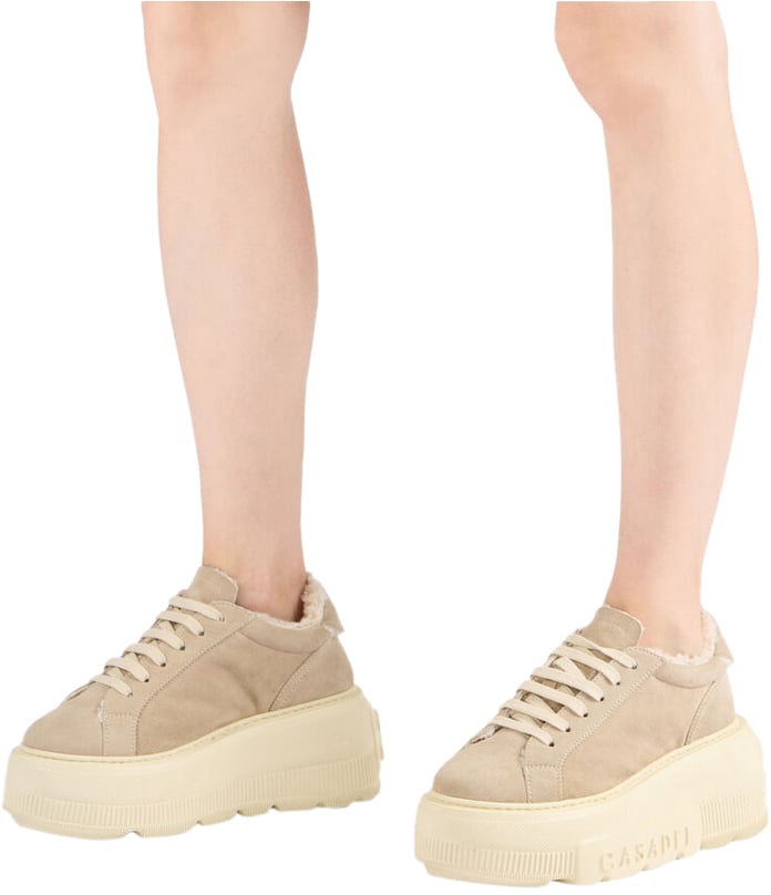 Casadei Sneakers Beige Beige