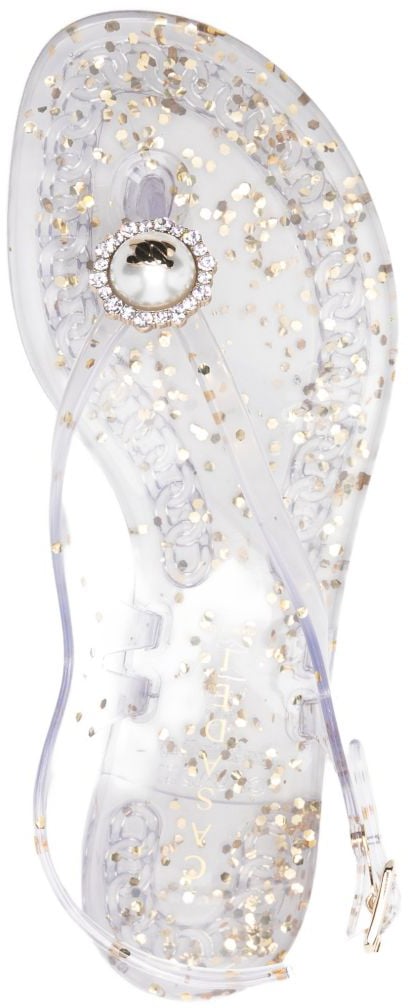 Casadei Sandals Clear Blue Blauw