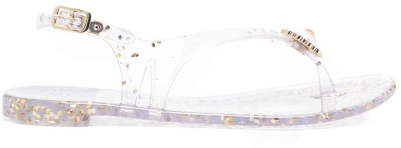 Casadei Sandals Clear Blue Blauw