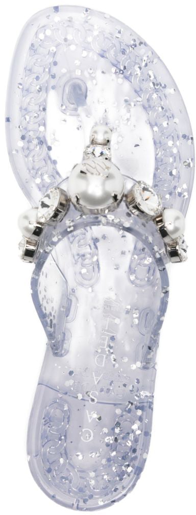 Casadei Sandals Argento Neutraal