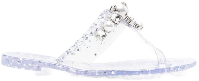 Casadei Sandals Argento Neutraal