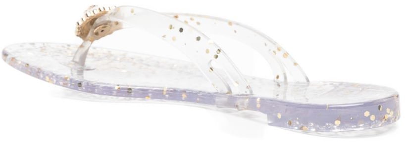 Casadei Sandals Clear Blue Blauw