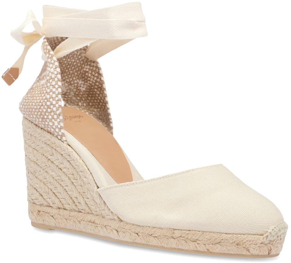 Castaner Carina Wedge Espadrilles Beige