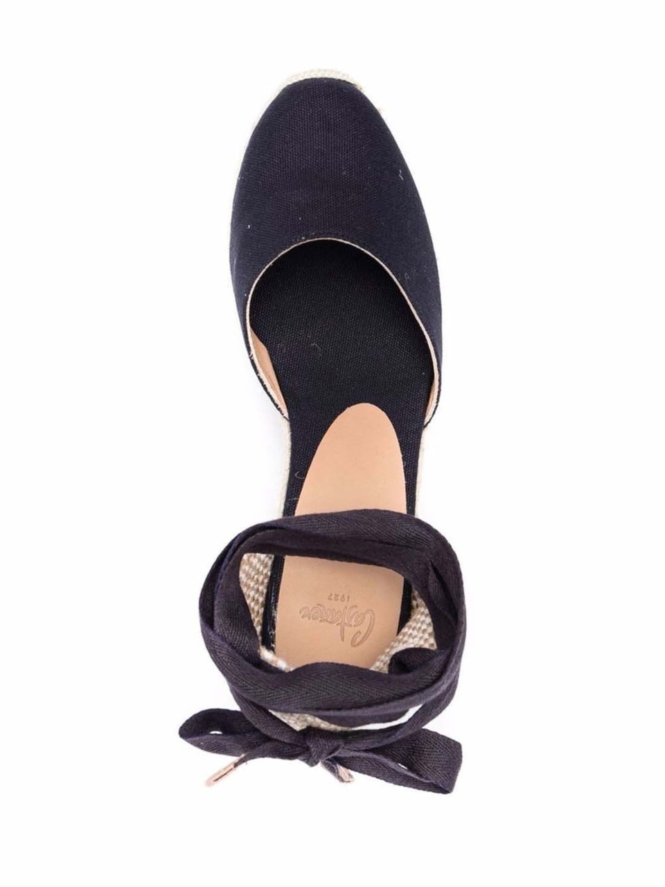 Castaner Carina Wedge Espadrilles Blauw