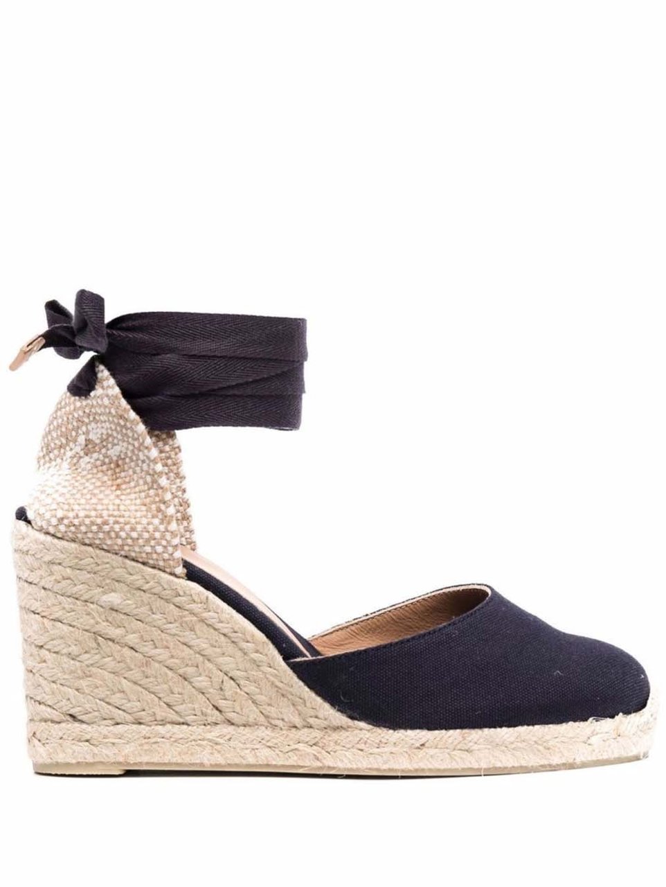 Castaner Carina Wedge Espadrilles Blauw