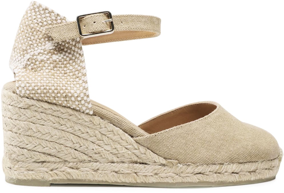 Castaner Carol Wedge Espadrilles Beige