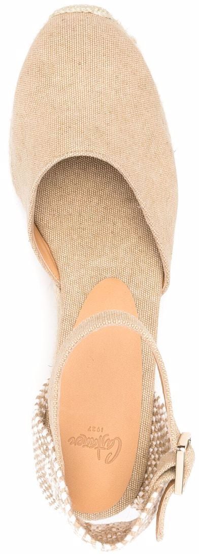 Castaner Flat Shoes Sand Beige