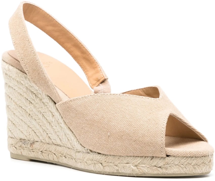 Castaner Brisa Wedge Espadrilles Beige