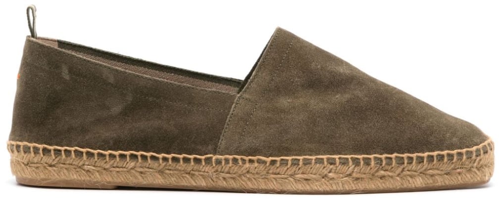 Castaner Pablo T-186 Suede Espadrilles Groen