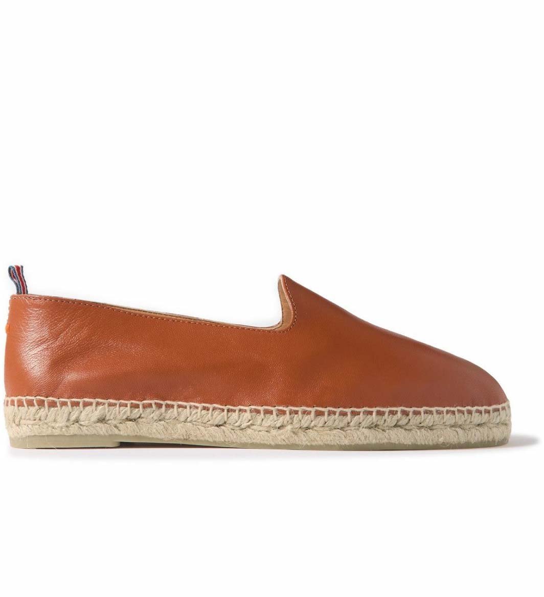 Castaner Jake Leather Espadrilles Bruin