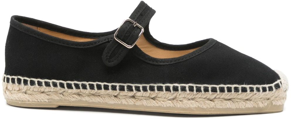 Castaner Flat Shoes Black Zwart