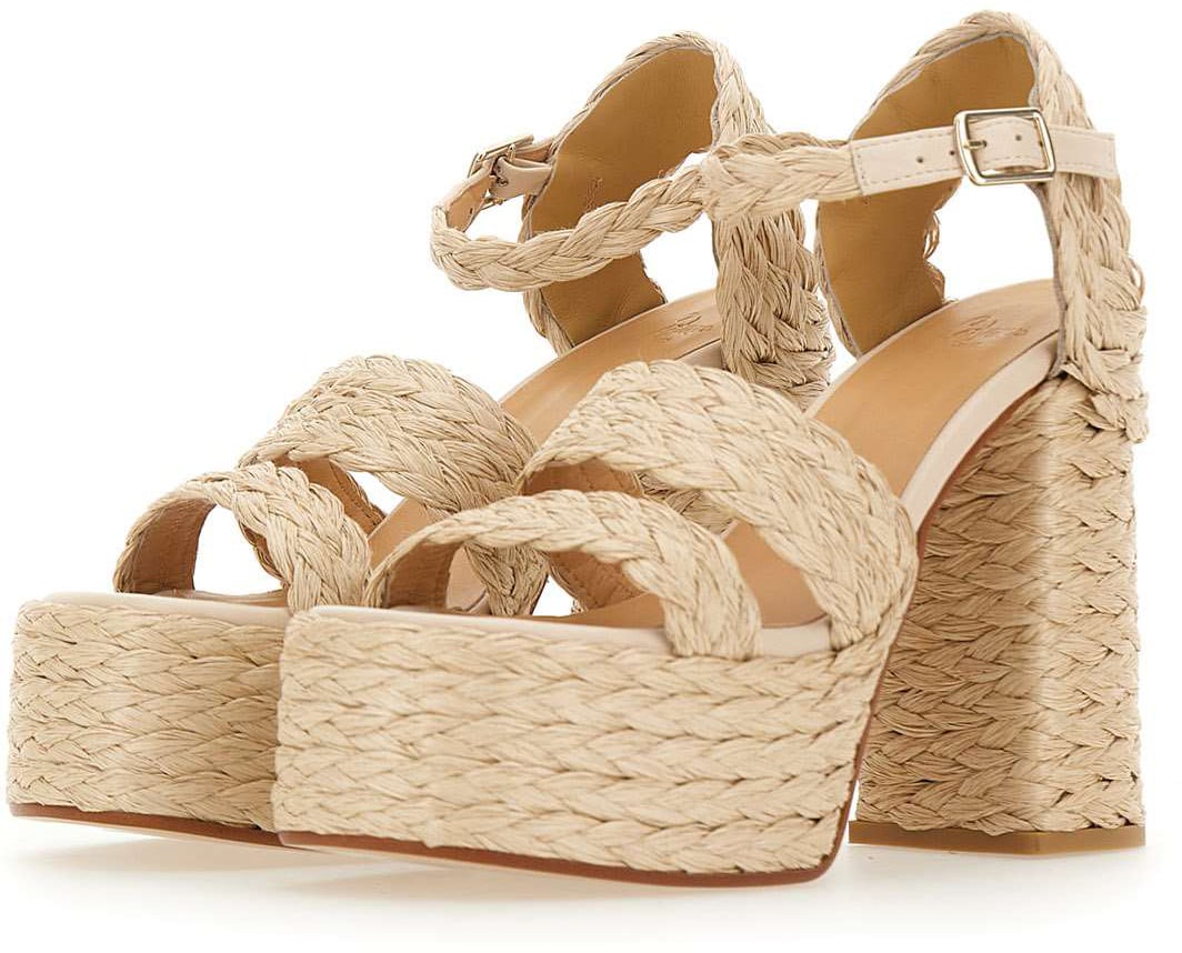 Castaner With Heel Beige Beige
