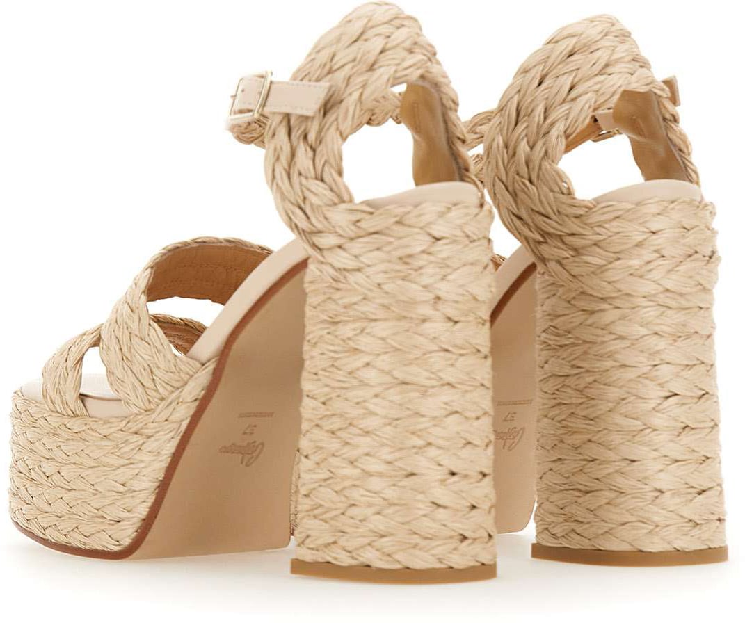 Castaner With Heel Beige Beige
