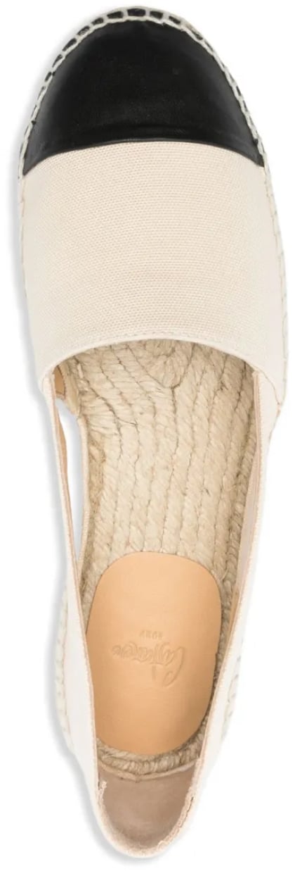 Castaner Katty Cap-toe Espadrilles Beige