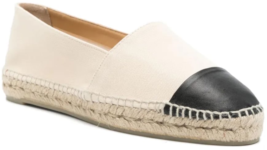 Castaner Katty Cap-toe Espadrilles Beige